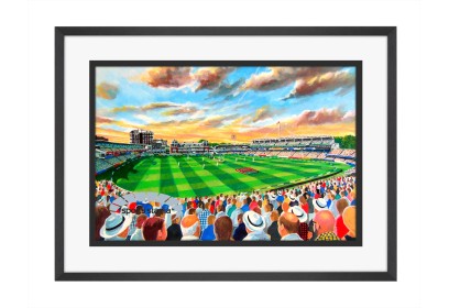 Lords Cricket Ground Stadium Fine Art Print - Middlesex County Cricket